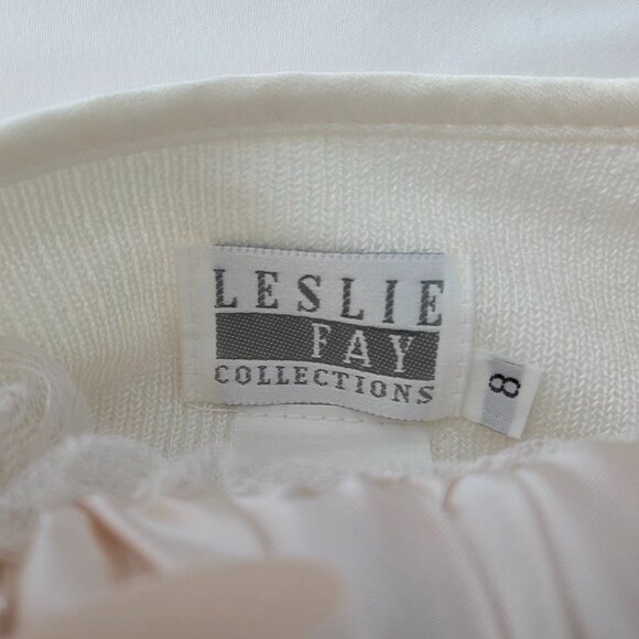 Ivory Top With Bow 8 - Picture 7 of 8